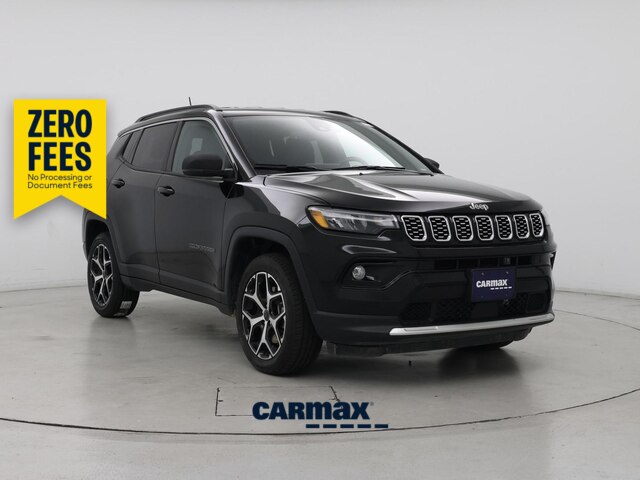 Black 2025 Jeep Compass SUV / Crossover Four-Wheel Drive Automatic