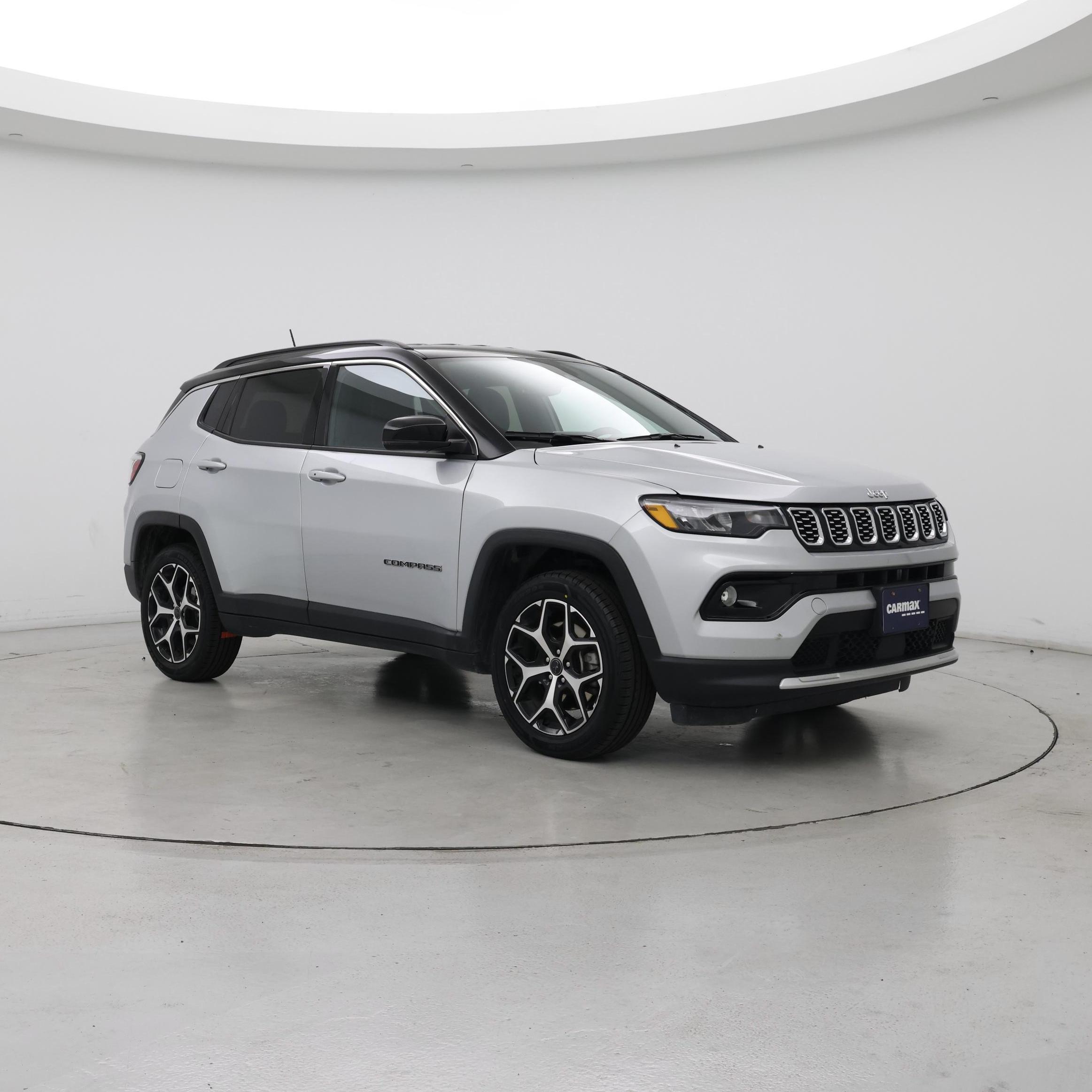 Silver 2025 Jeep Compass SUV / Crossover Four-Wheel Drive Automatic