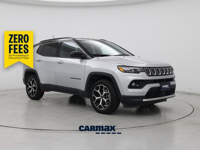 Silver 2025 Jeep Compass SUV / Crossover Four-Wheel Drive Automatic