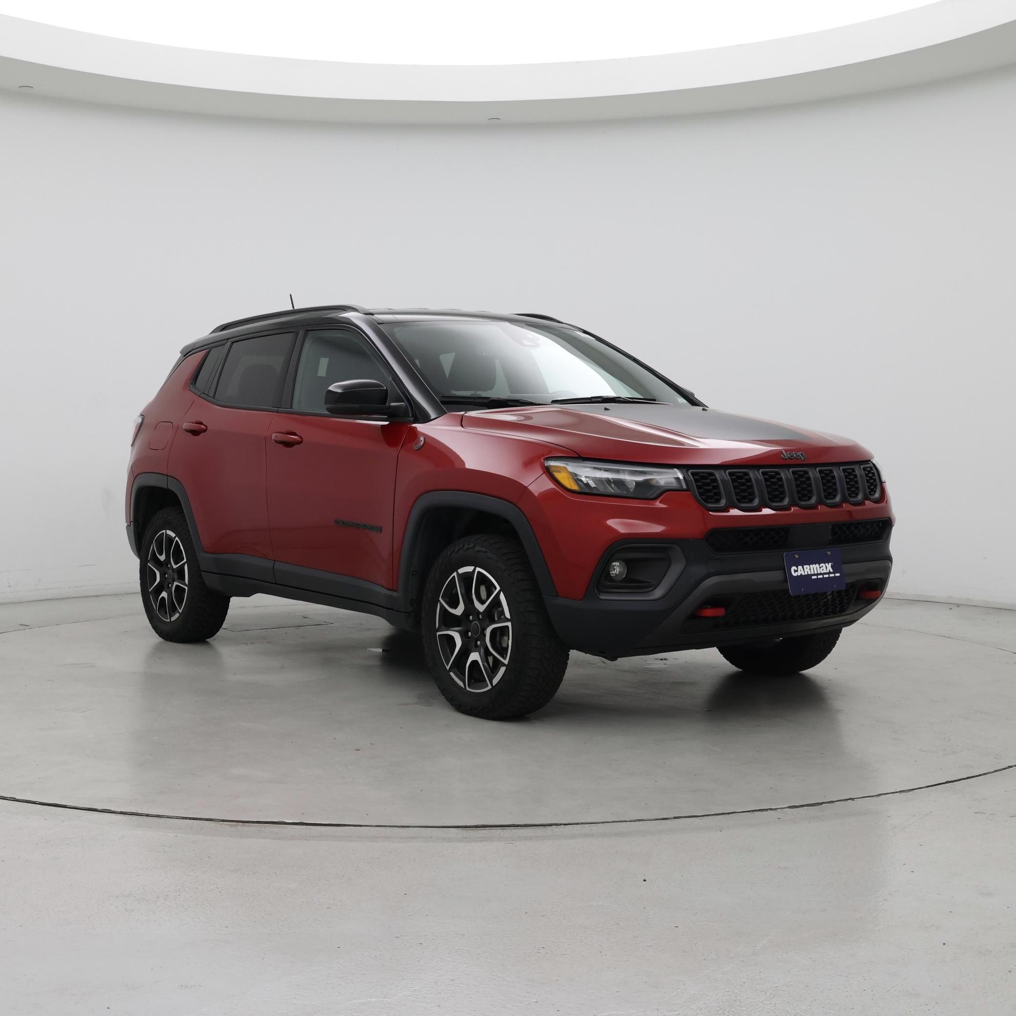 Red 2025 Jeep Compass SUV / Crossover Four-Wheel Drive Automatic