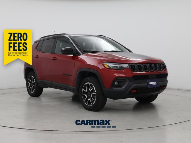 Red 2025 Jeep Compass SUV / Crossover Four-Wheel Drive Automatic