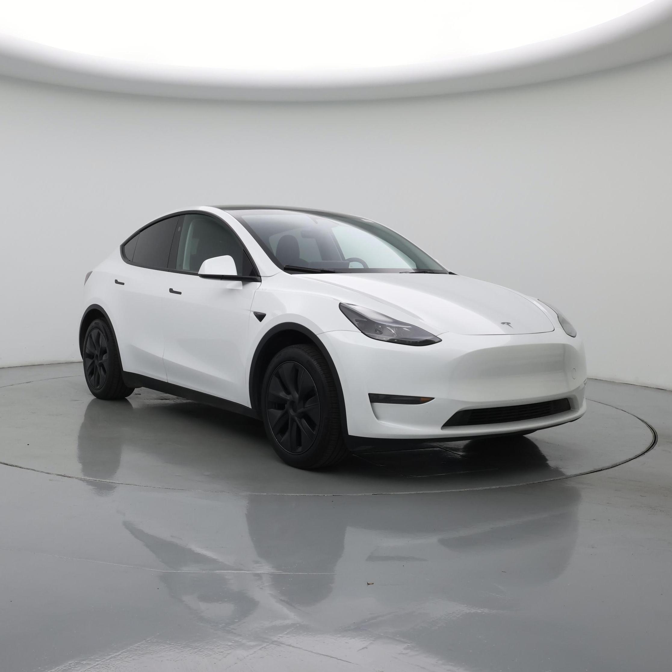 White 2024 Tesla Model Y Long Range RWD SUV / Crossover Rear-Wheel Drive Automatic