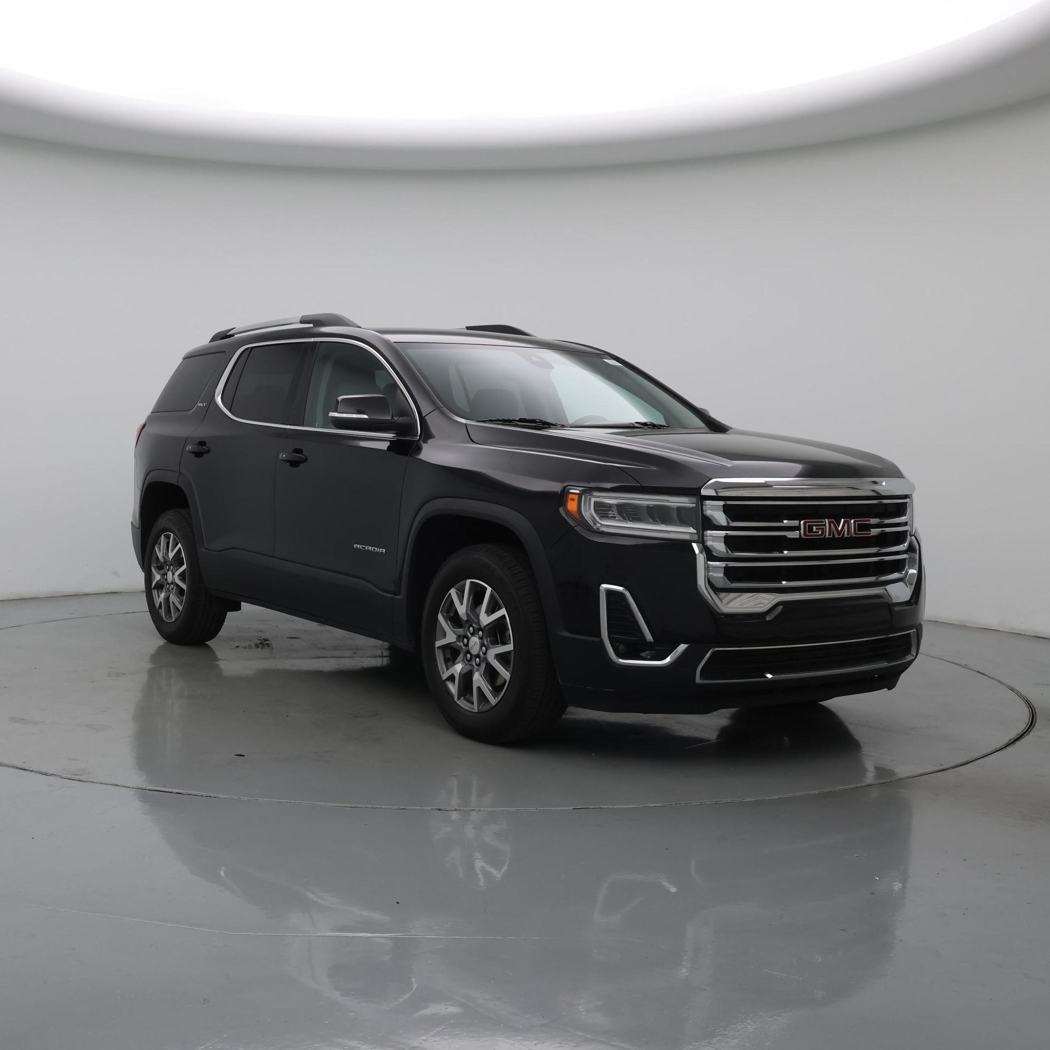 Black 2021 GMC Acadia SLT AWD SUV / Crossover Four-Wheel Drive Automatic