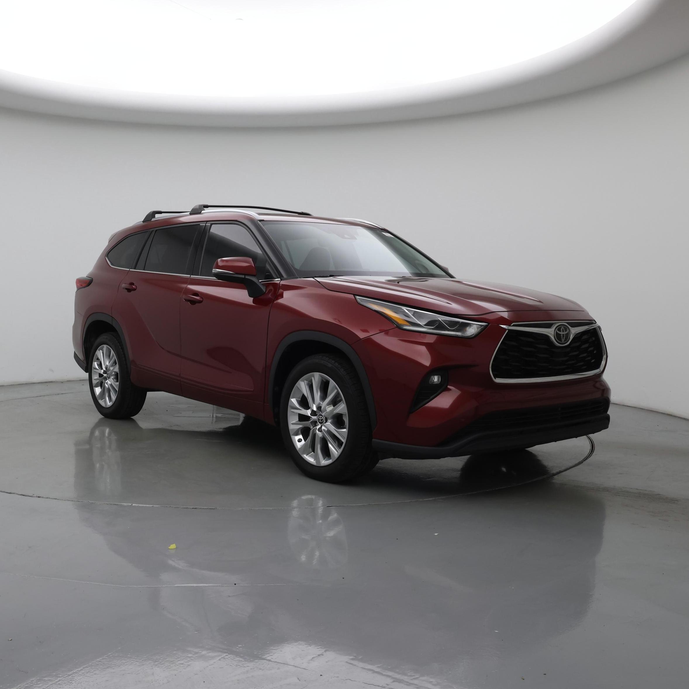 Red 2021 Toyota Highlander Limited FWD SUV / Crossover Front-Wheel Drive Automatic