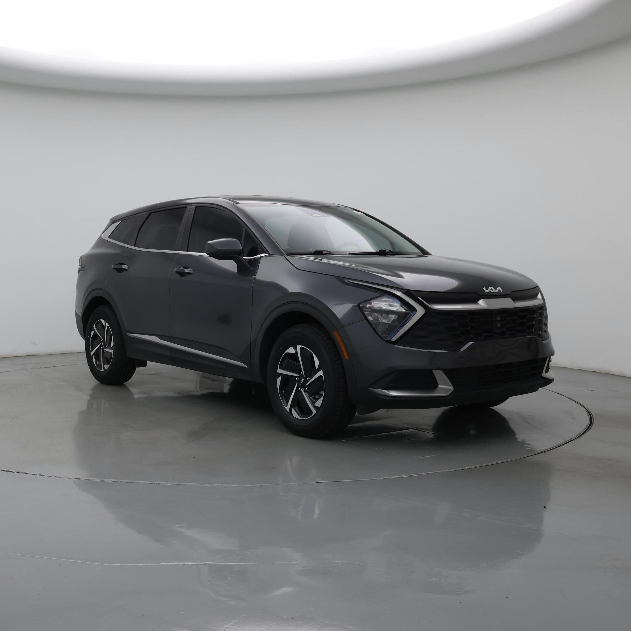 Gray 2023 Kia Sportage Hybrid SUV / Crossover All-Wheel Drive Automatic