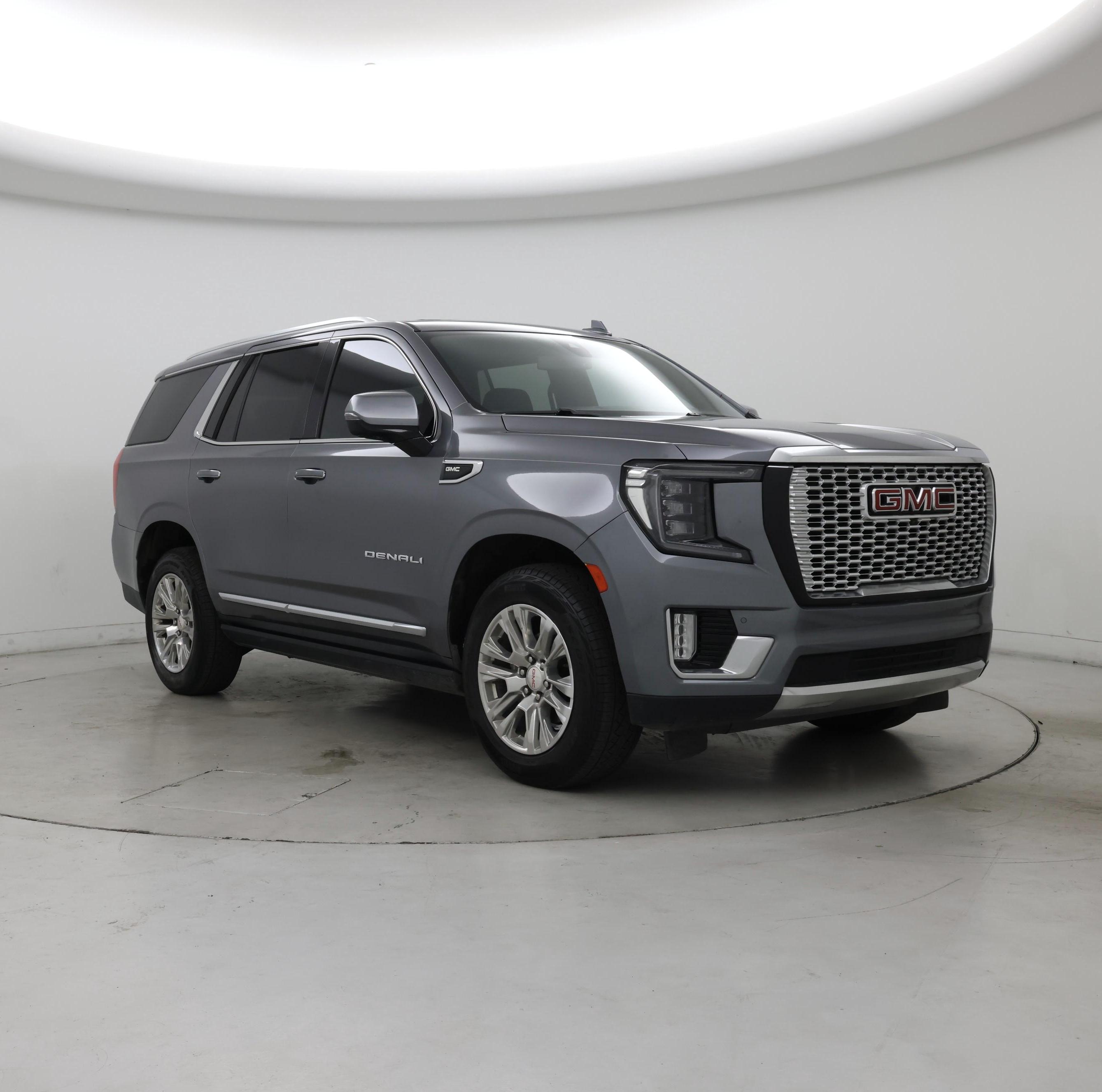 Gray 2022 GMC Yukon SUV / Crossover Four-Wheel Drive Automatic
