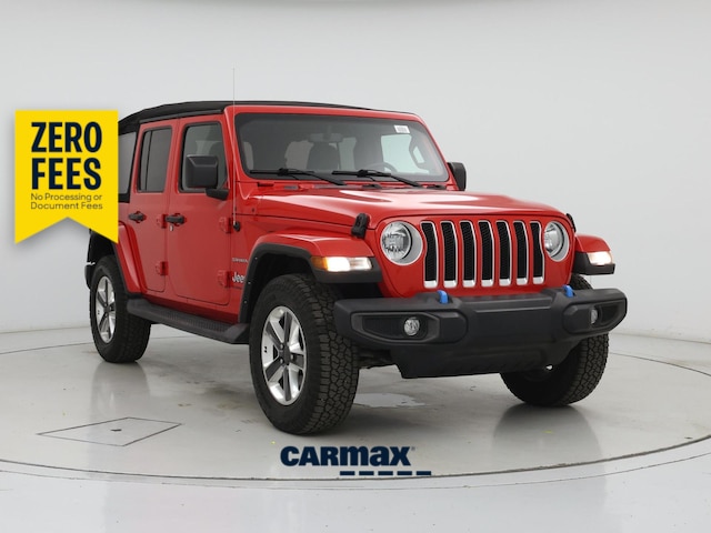 Red 2023 Jeep Wrangler SUV / Crossover Four-Wheel Drive Automatic