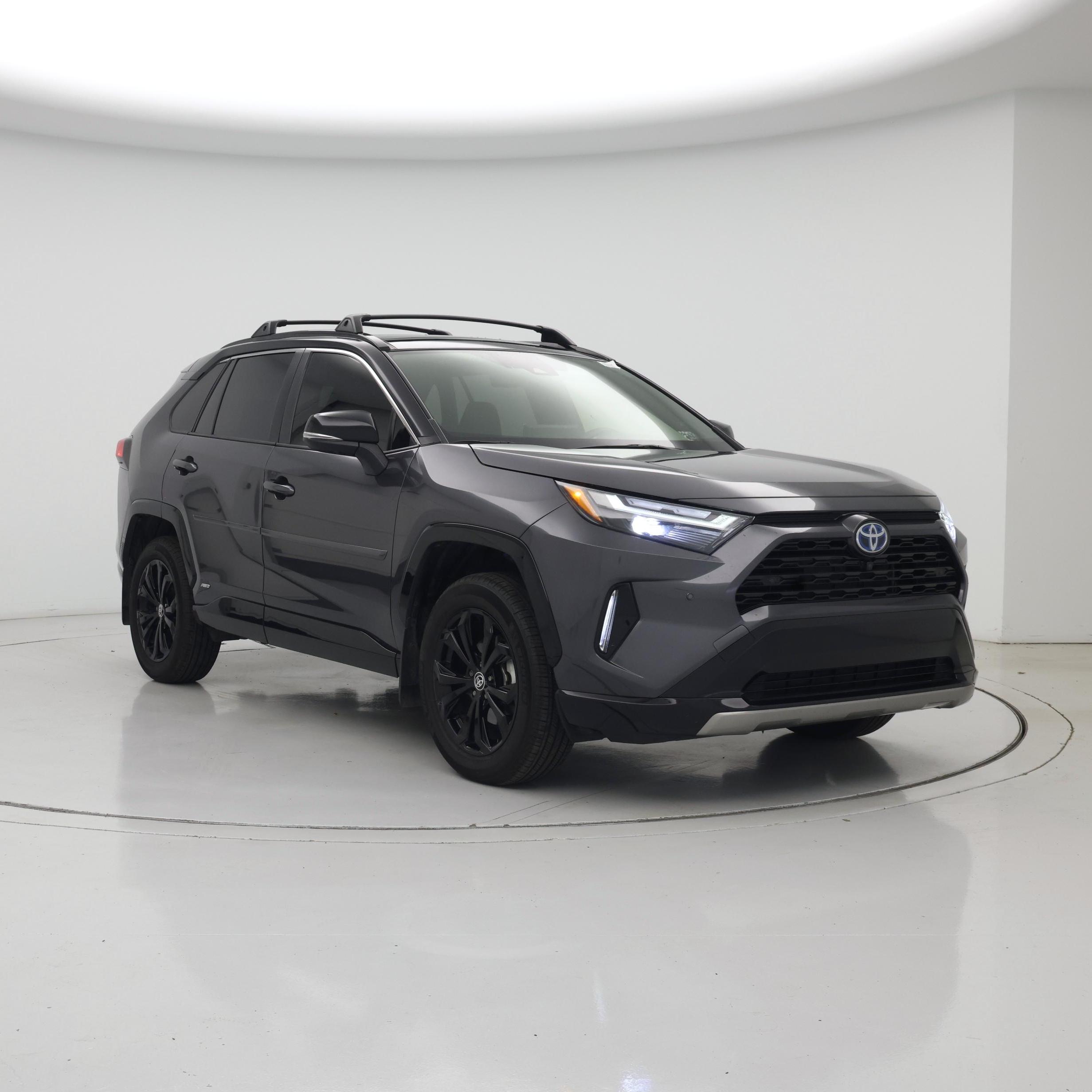 Gray 2022 Toyota RAV4 Hybrid SUV / Crossover All-Wheel Drive Automatic
