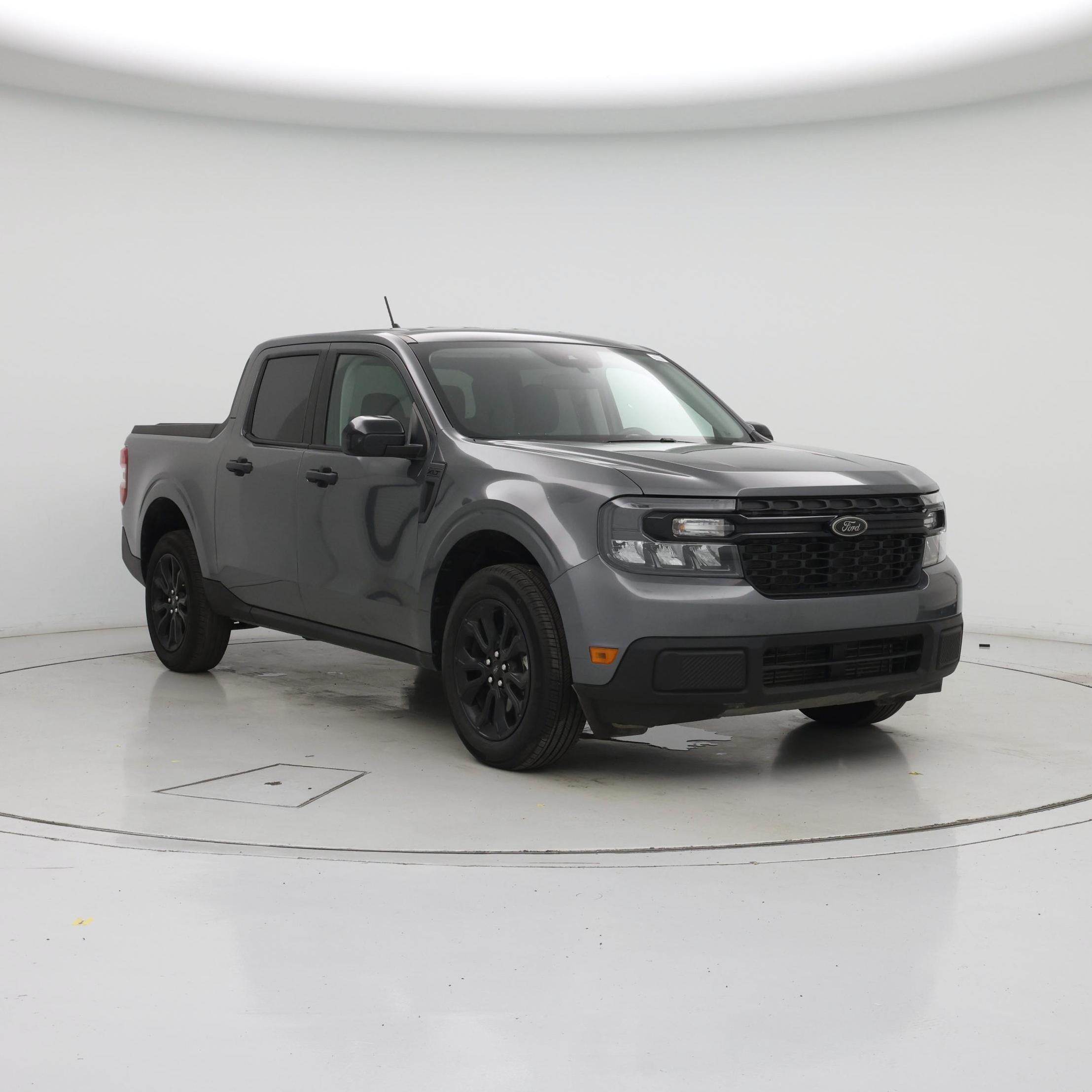 Gray 2024 Ford Maverick Pickup Truck Front-Wheel Drive Automatic