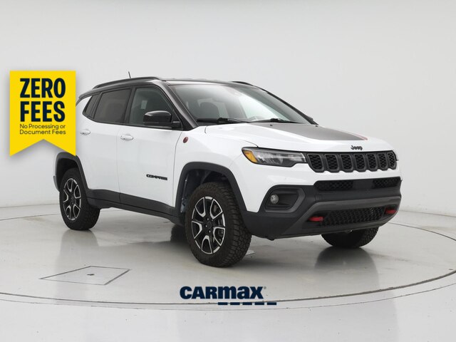 White 2025 Jeep Compass SUV / Crossover Four-Wheel Drive Automatic