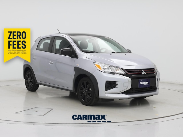 Silver 2024 Mitsubishi Mirage Hatchback Front-Wheel Drive Automatic