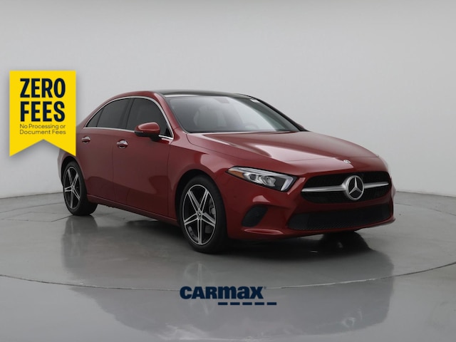 Red (Burgundy) 2022 Mercedes-Benz A-Class Sedan Front-Wheel Drive Automatic