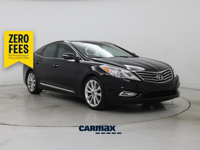 Black 2014 Hyundai Azera Sedan Front-Wheel Drive Automatic