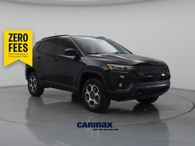 Black 2022 Jeep Compass SUV / Crossover Four-Wheel Drive Automatic