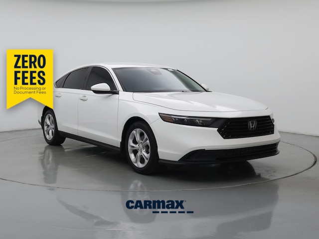 White 2024 Honda Accord Sedan Front-Wheel Drive Automatic