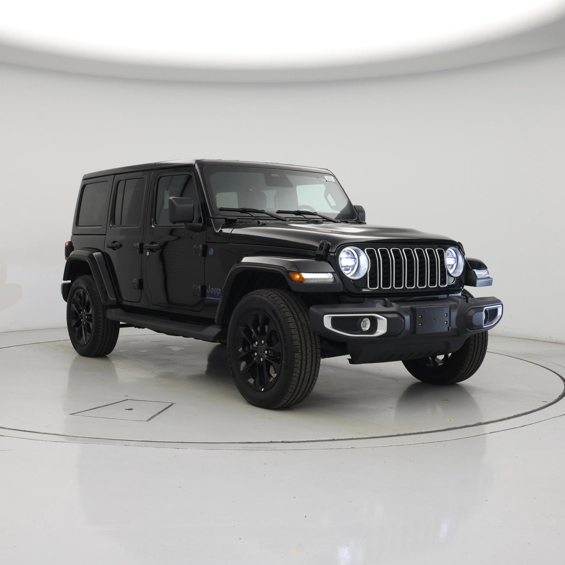 Black 2025 Jeep Wrangler 4xe SUV / Crossover Four-Wheel Drive Automatic