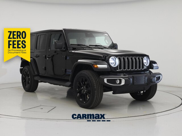 Black 2025 Jeep Wrangler 4xe SUV / Crossover Four-Wheel Drive Automatic