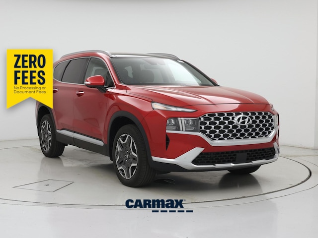 Red 2023 Hyundai Santa Fe Hybrid SUV / Crossover All-Wheel Drive Automatic