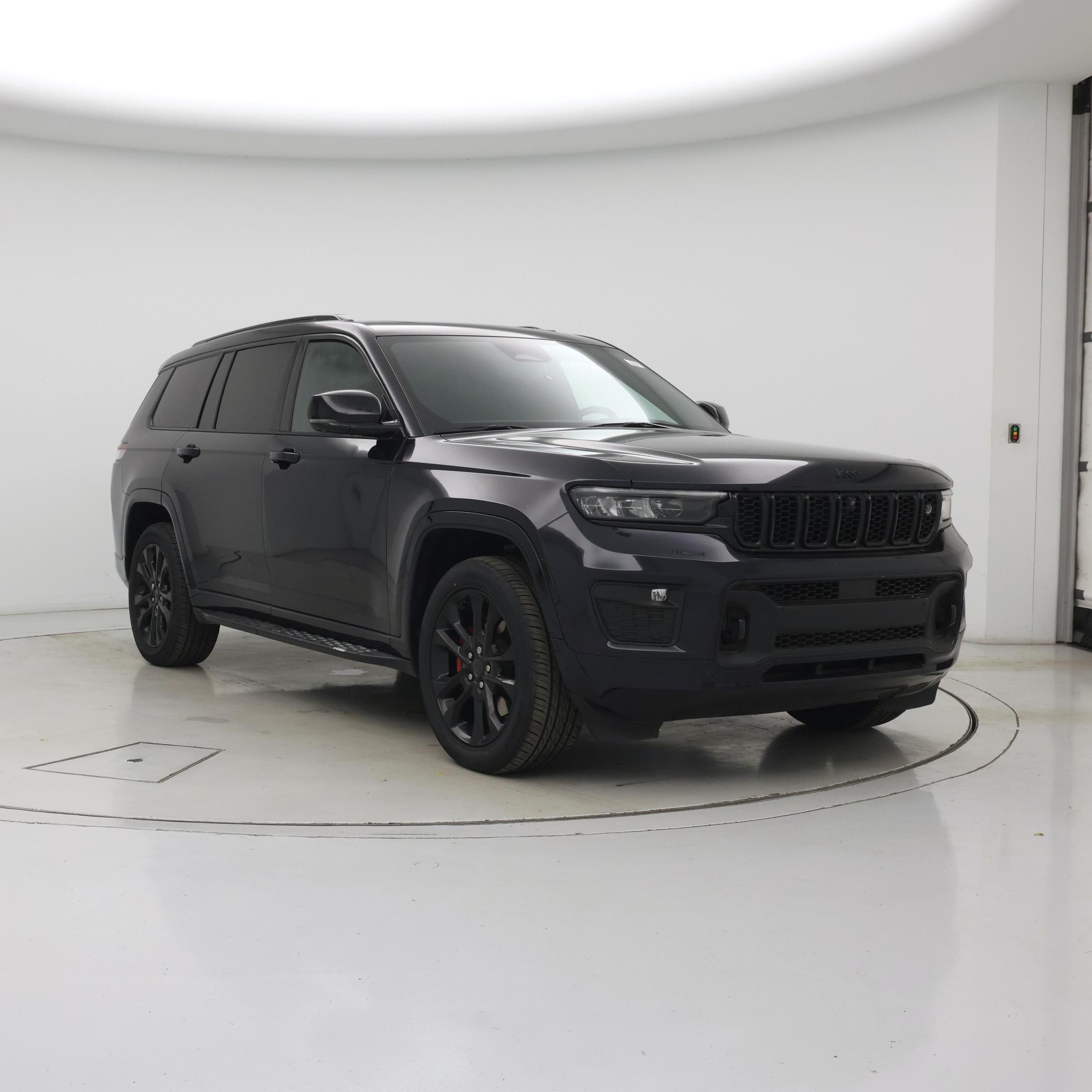 Blue 2024 Jeep Grand Cherokee L SUV / Crossover Four-Wheel Drive Automatic
