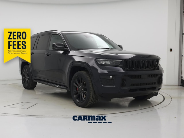 Blue 2024 Jeep Grand Cherokee L SUV / Crossover Four-Wheel Drive Automatic