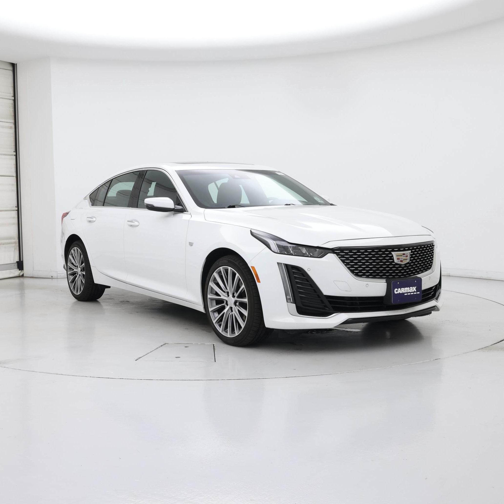 White 2023 Cadillac CT5 Sedan All-Wheel Drive Automatic