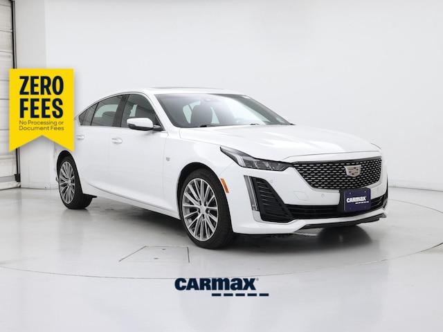 White 2023 Cadillac CT5 Sedan All-Wheel Drive Automatic