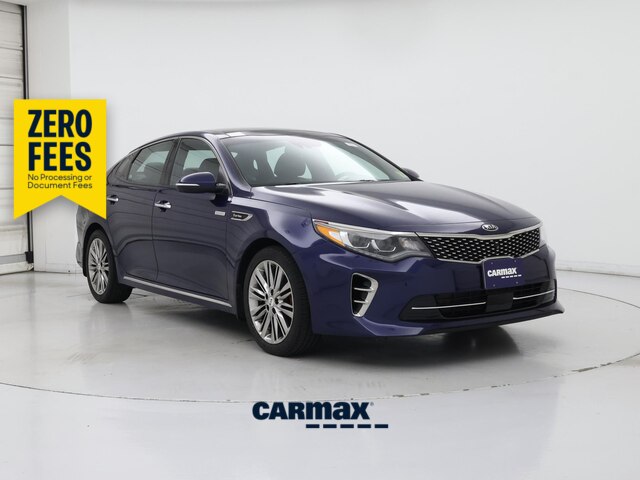 Blue 2017 Kia Optima Sedan Front-Wheel Drive Automatic