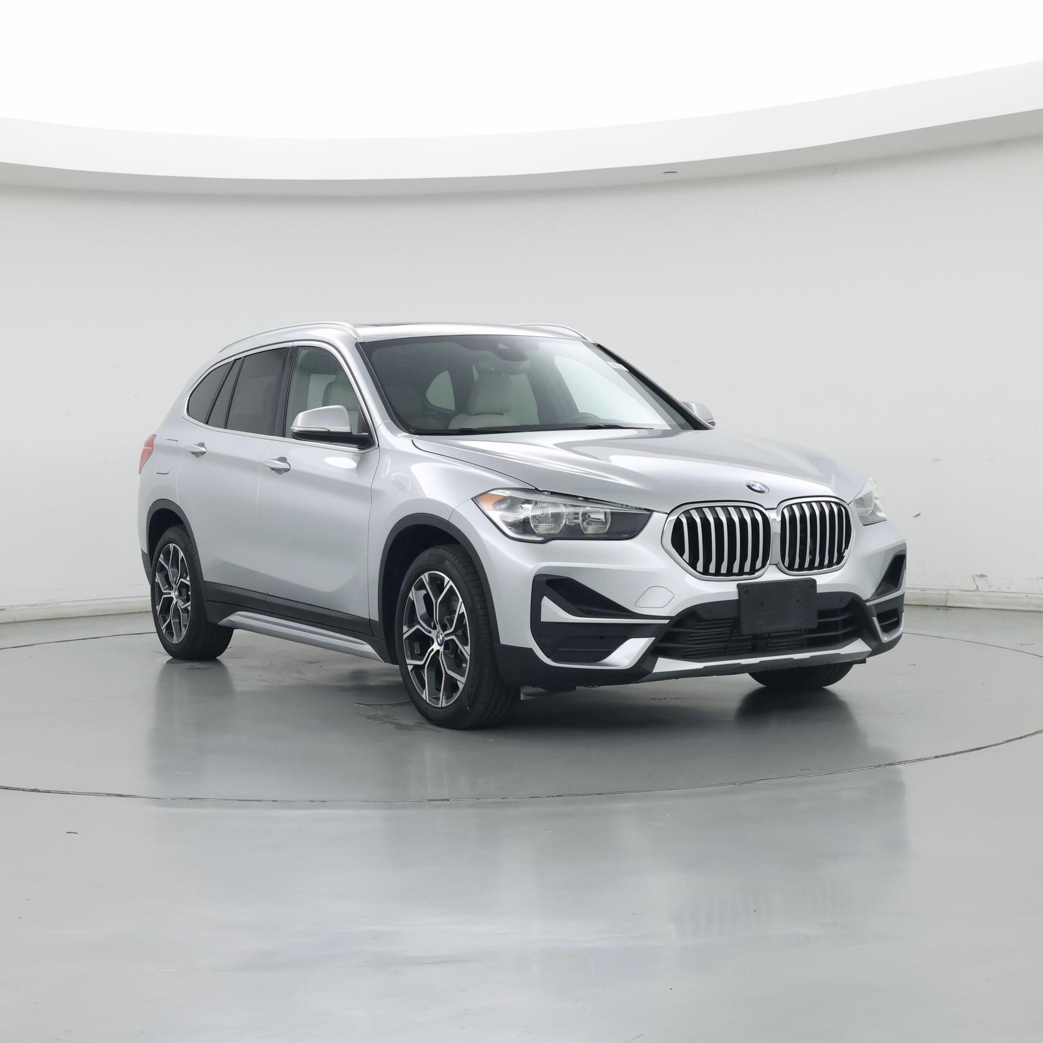 Silver 2021 BMW X1 SUV / Crossover All-Wheel Drive Automatic