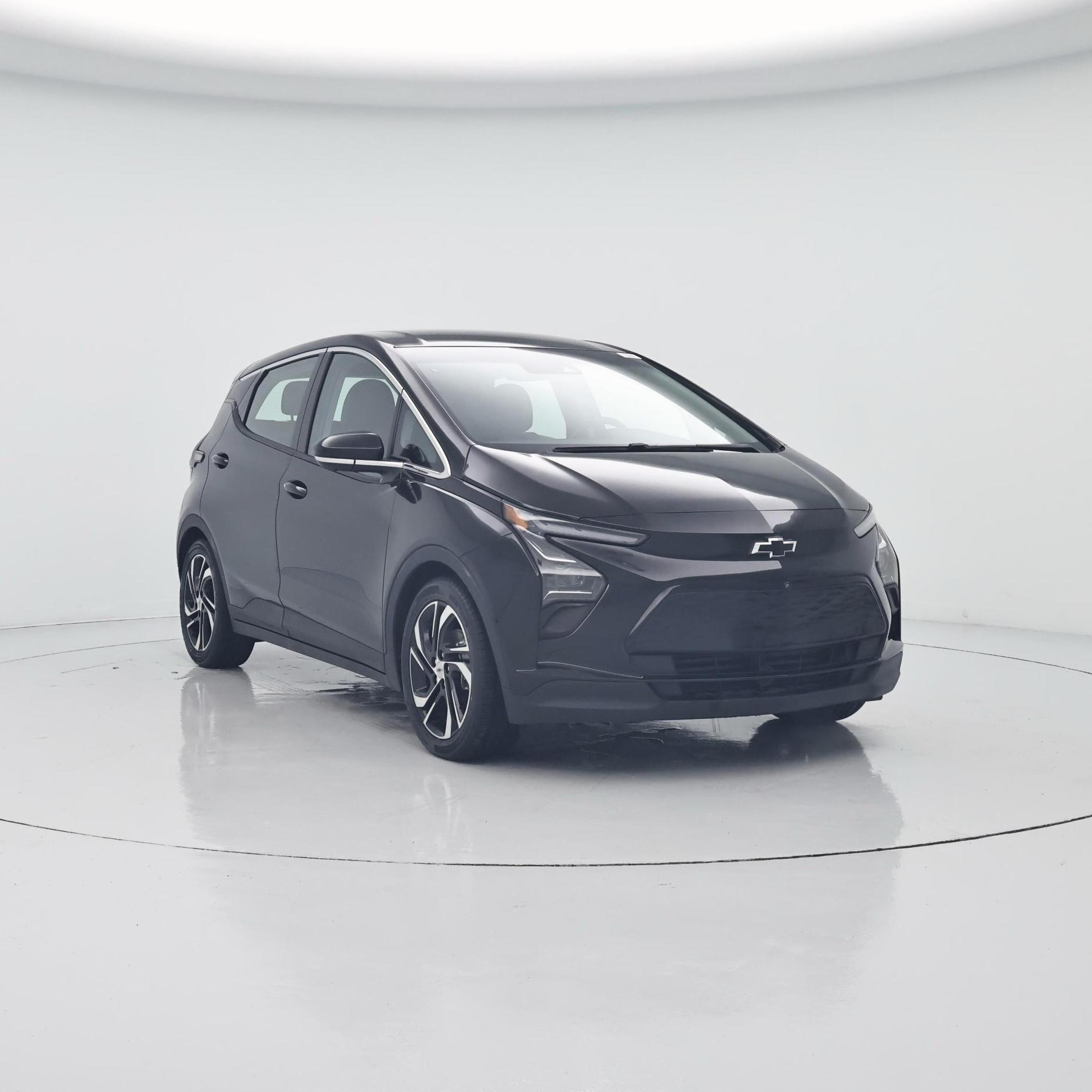 Black 2022 Chevrolet Bolt EV Hatchback Front-Wheel Drive Automatic