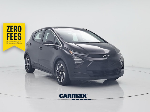 Black 2022 Chevrolet Bolt EV Hatchback Front-Wheel Drive Automatic