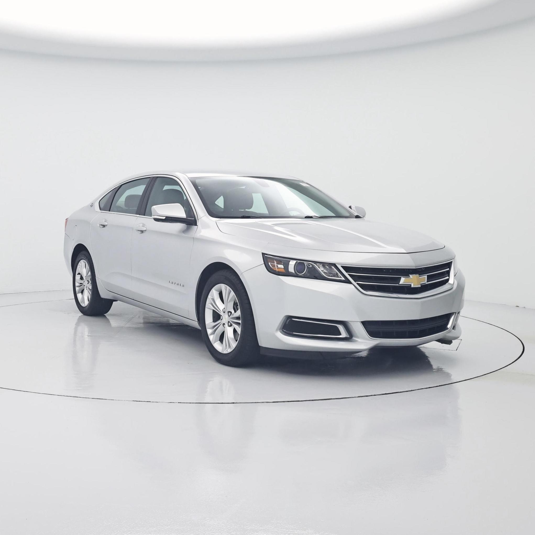 Silver 2015 Chevrolet Impala Sedan Front-Wheel Drive Automatic