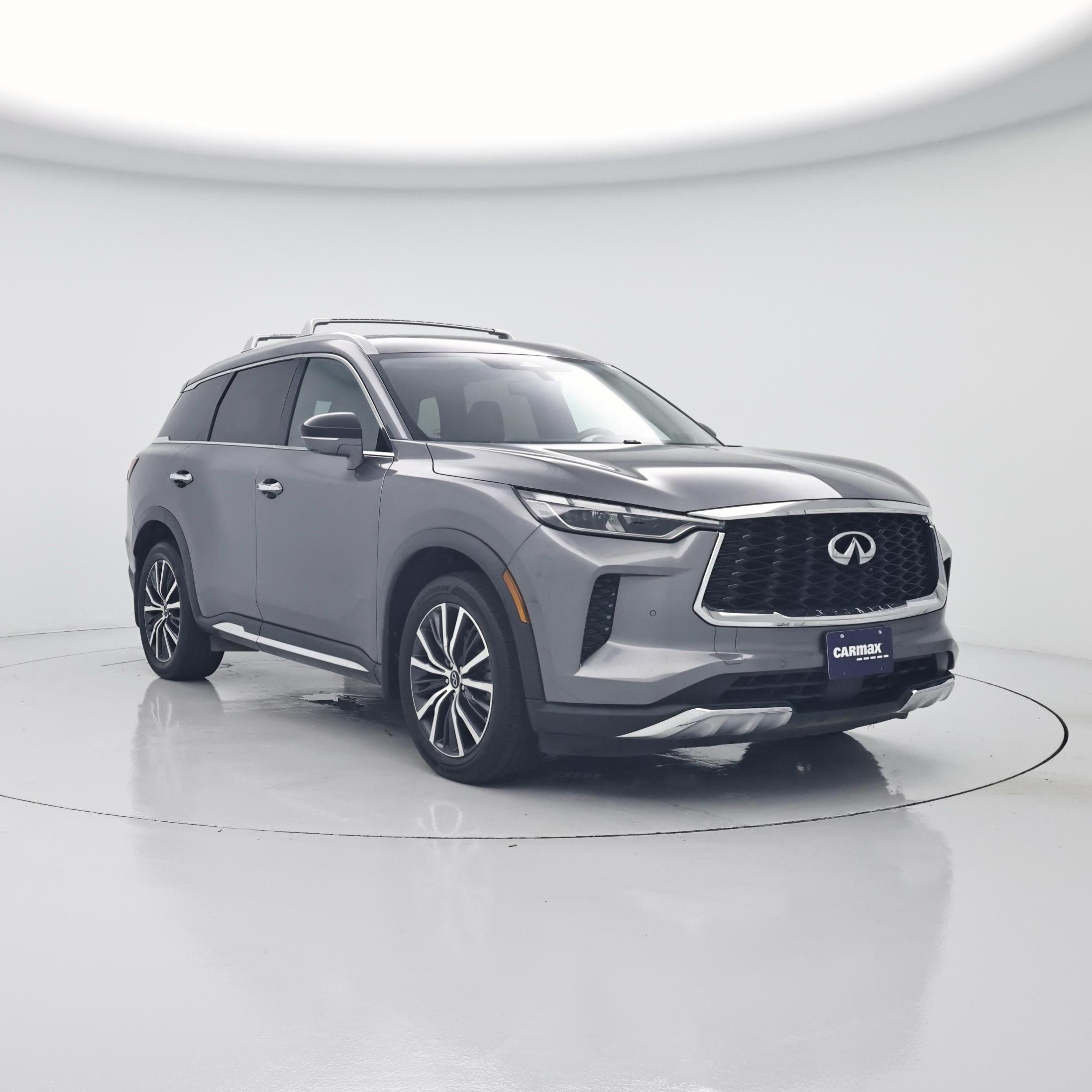 Gray 2022 INFINITI QX60 SUV / Crossover All-Wheel Drive Automatic