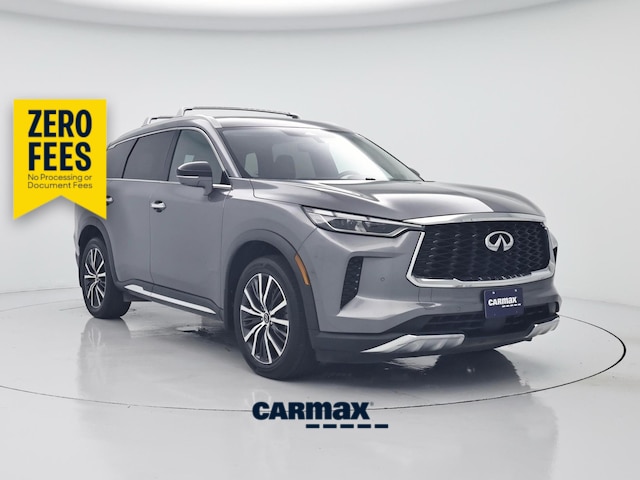 Gray 2022 INFINITI QX60 SUV / Crossover All-Wheel Drive Automatic