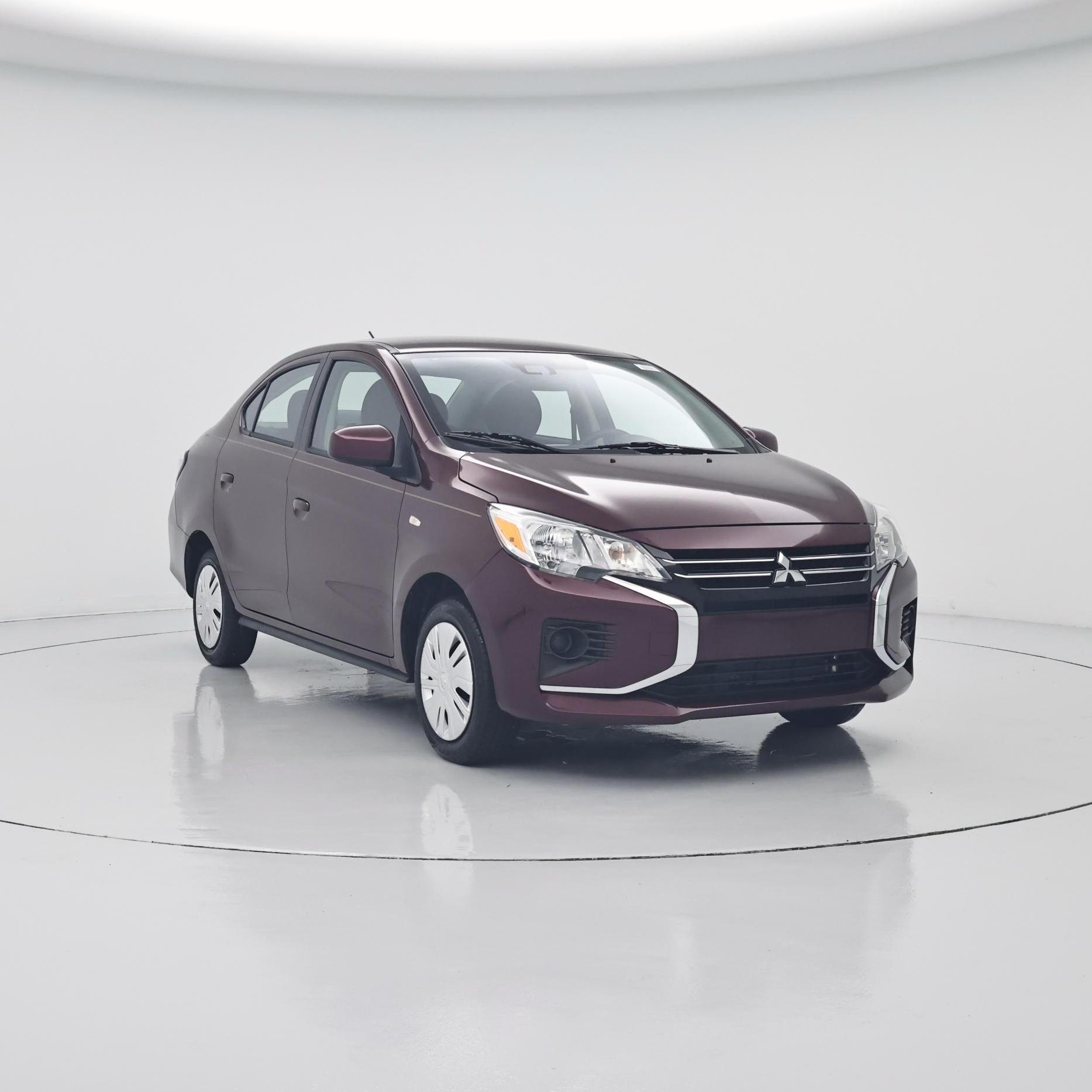 Red (Burgundy) 2024 Mitsubishi Mirage G4 Sedan Front-Wheel Drive Automatic
