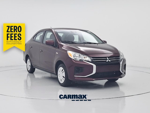 Red (Burgundy) 2024 Mitsubishi Mirage G4 Sedan Front-Wheel Drive Automatic