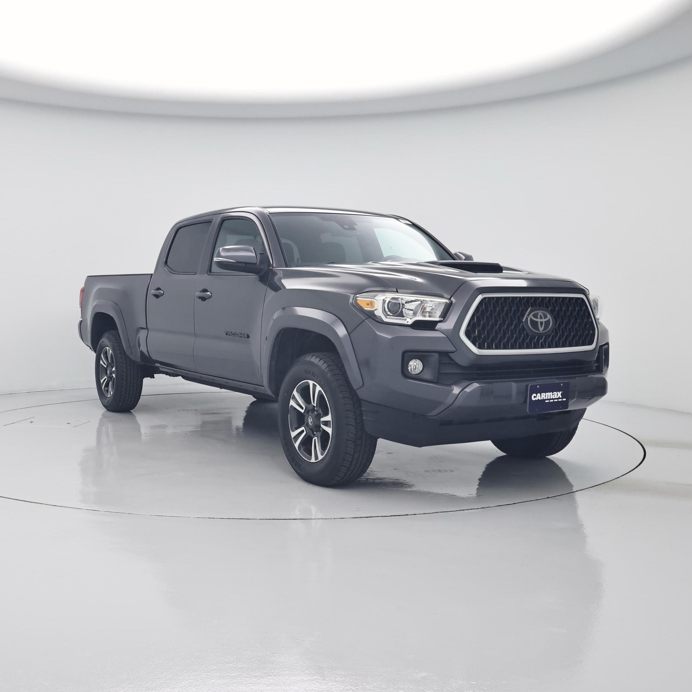 Gray 2018 Toyota Tacoma Pickup Truck Four-Wheel Drive Automatic