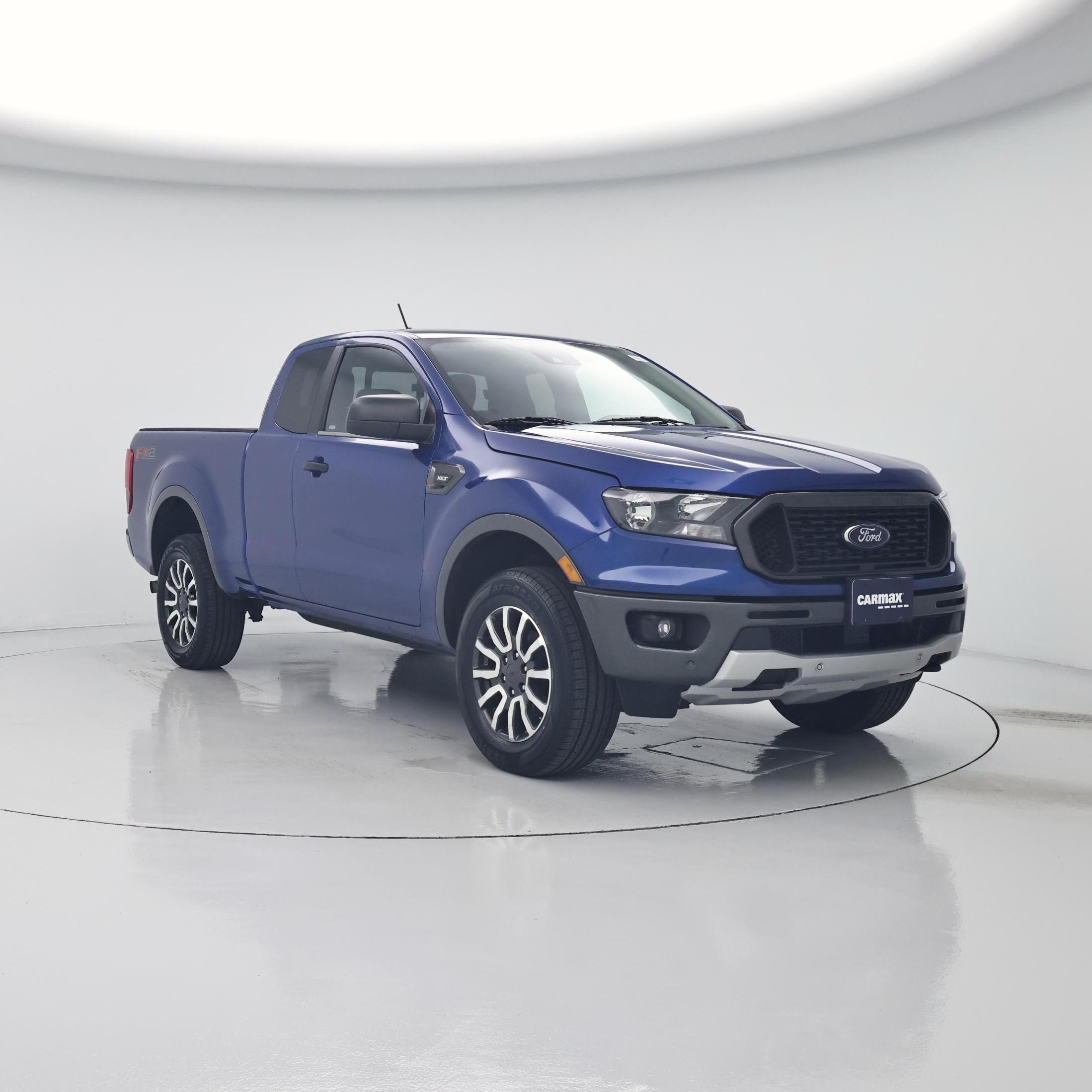 Blue 2020 Ford Ranger Pickup Truck 4X2 Automatic