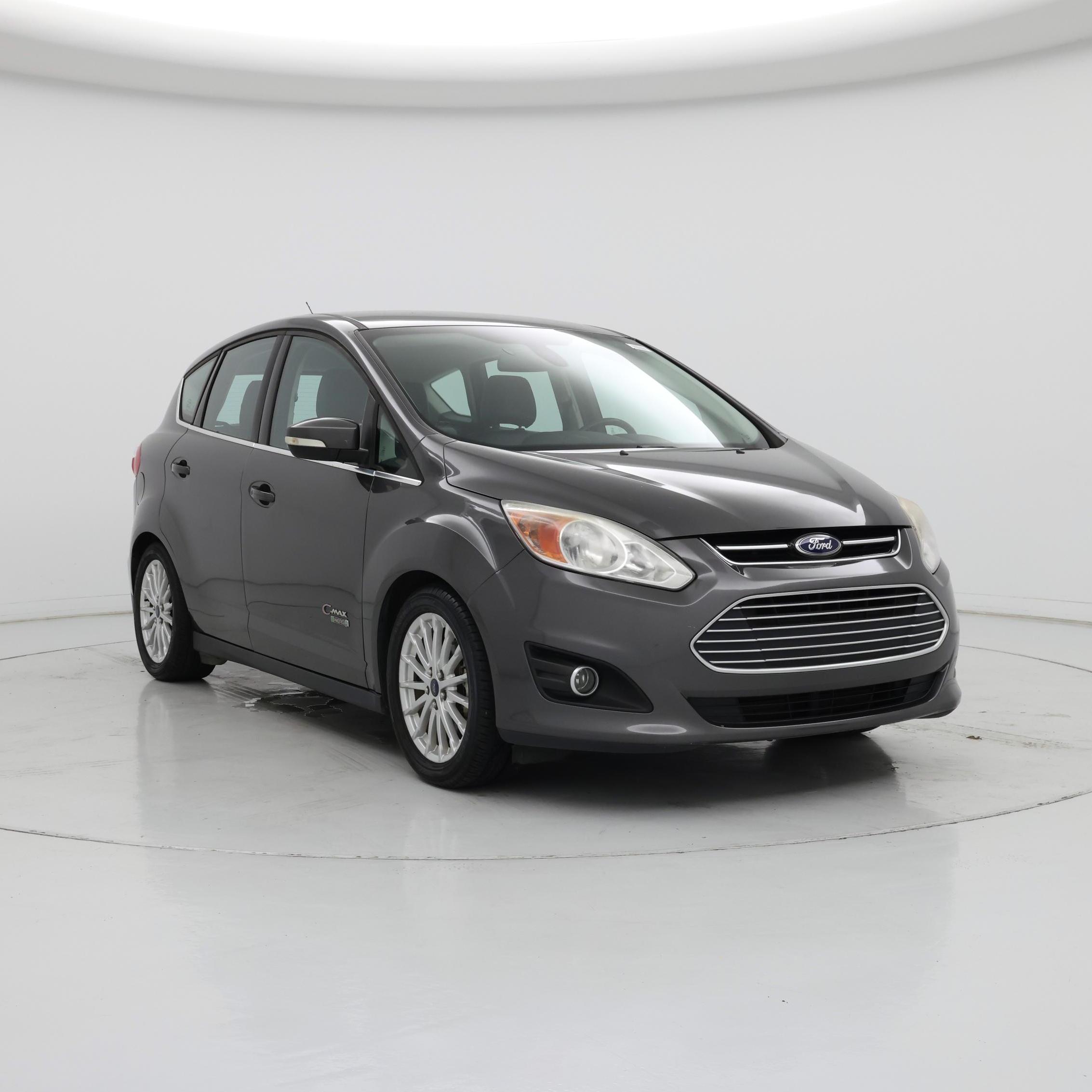 Gray 2015 Ford C-Max Energi Wagon Front-Wheel Drive Automatic