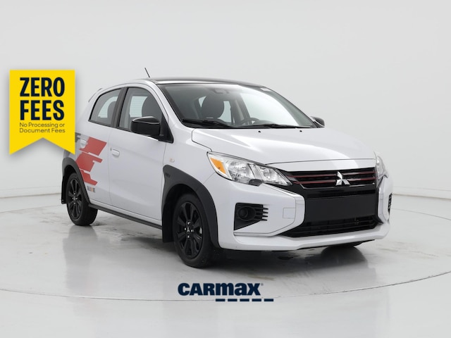 White 2024 Mitsubishi Mirage Hatchback Front-Wheel Drive Automatic