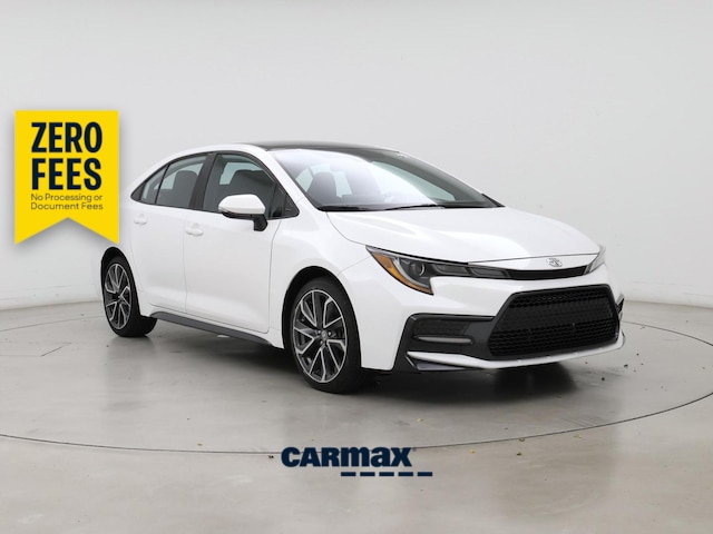 White 2022 Toyota Corolla Sedan Front-Wheel Drive Automatic
