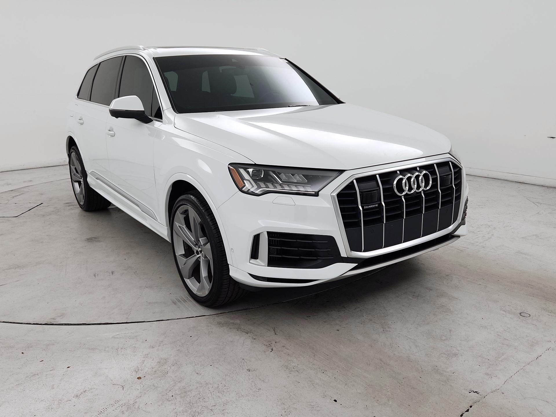 White 2021 Audi Q7 SUV / Crossover All-Wheel Drive Automatic