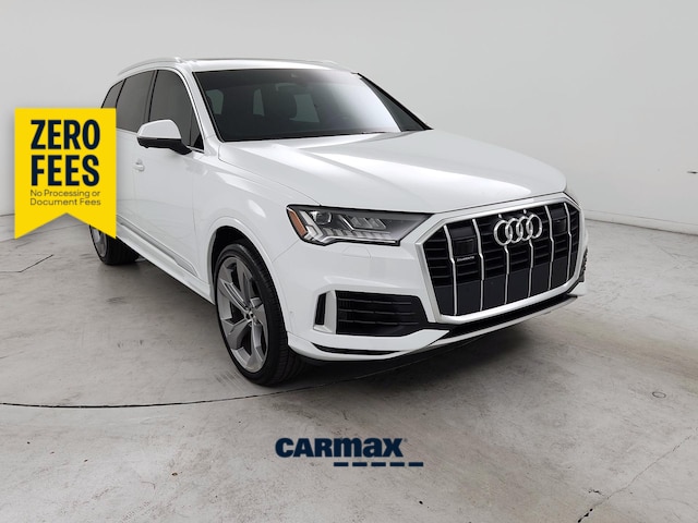 White 2021 Audi Q7 SUV / Crossover All-Wheel Drive Automatic