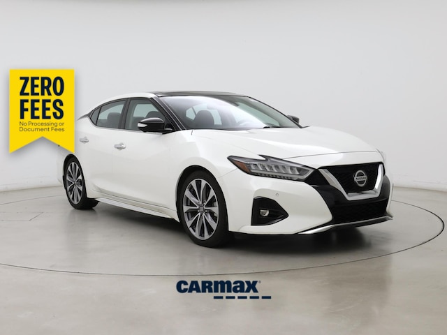 White 2022 Nissan Maxima Sedan Front-Wheel Drive Automatic