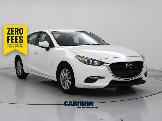 White 2018 Mazda MAZDA3 Sedan Front-Wheel Drive Automatic