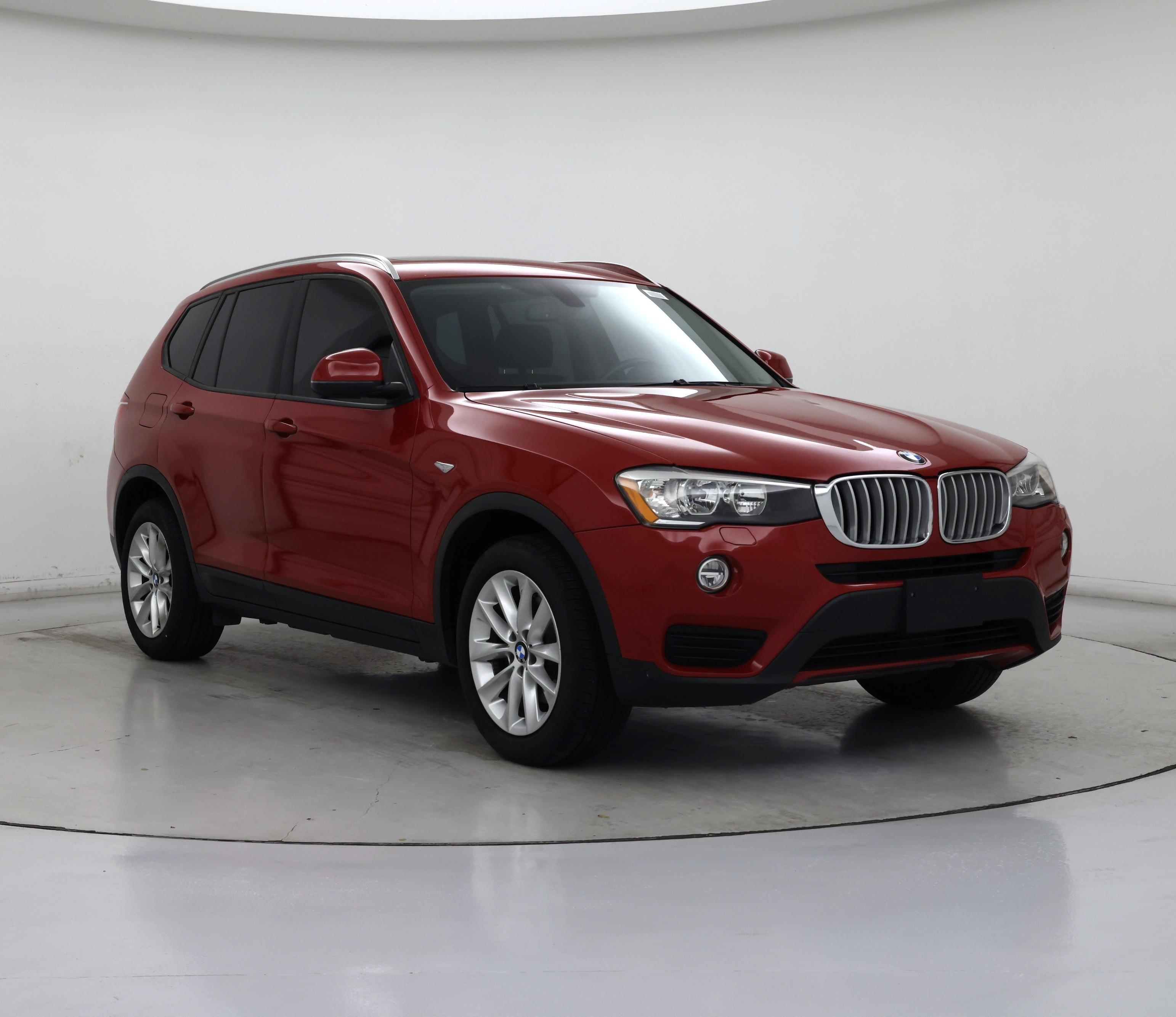 Red 2017 BMW X3 SUV / Crossover Rear-Wheel Drive Automatic