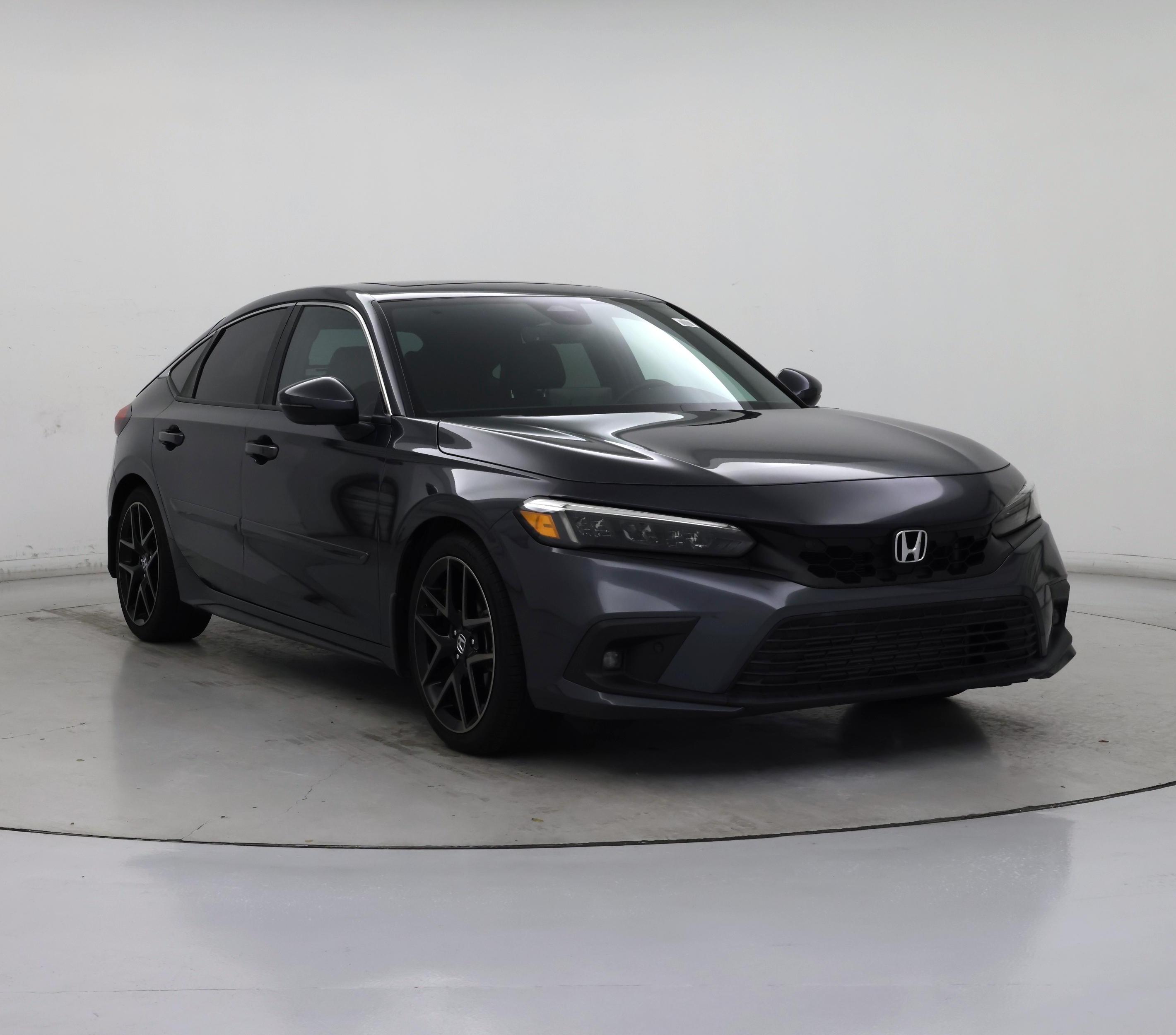 Gray 2022 Honda Civic Hatchback Hatchback Front-Wheel Drive Automatic