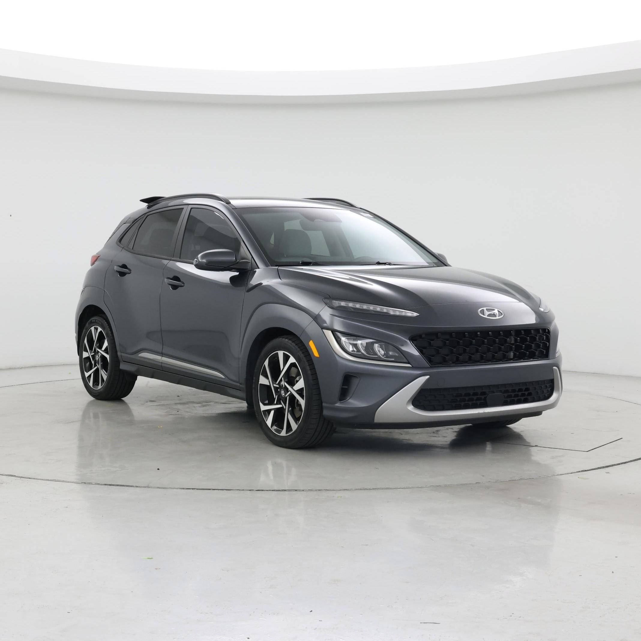Gray 2022 Hyundai Kona SUV / Crossover All-Wheel Drive Automatic