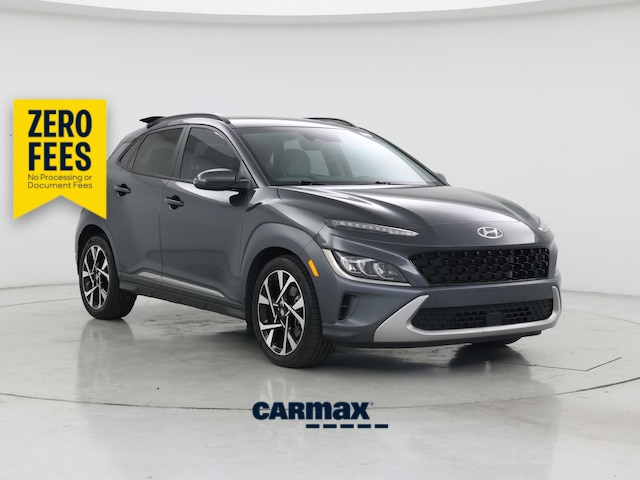 Gray 2022 Hyundai Kona SUV / Crossover All-Wheel Drive Automatic
