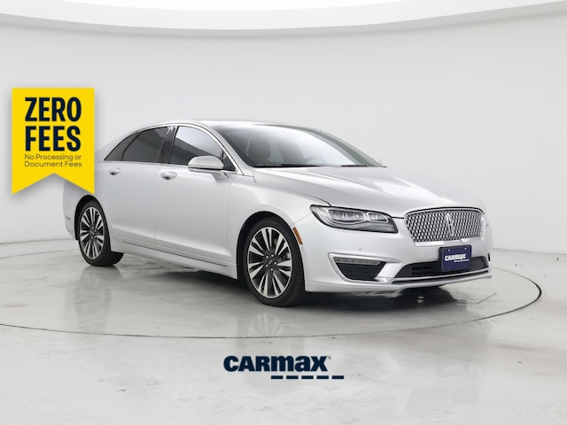 Silver 2018 Lincoln MKZ Sedan Front-Wheel Drive Automatic