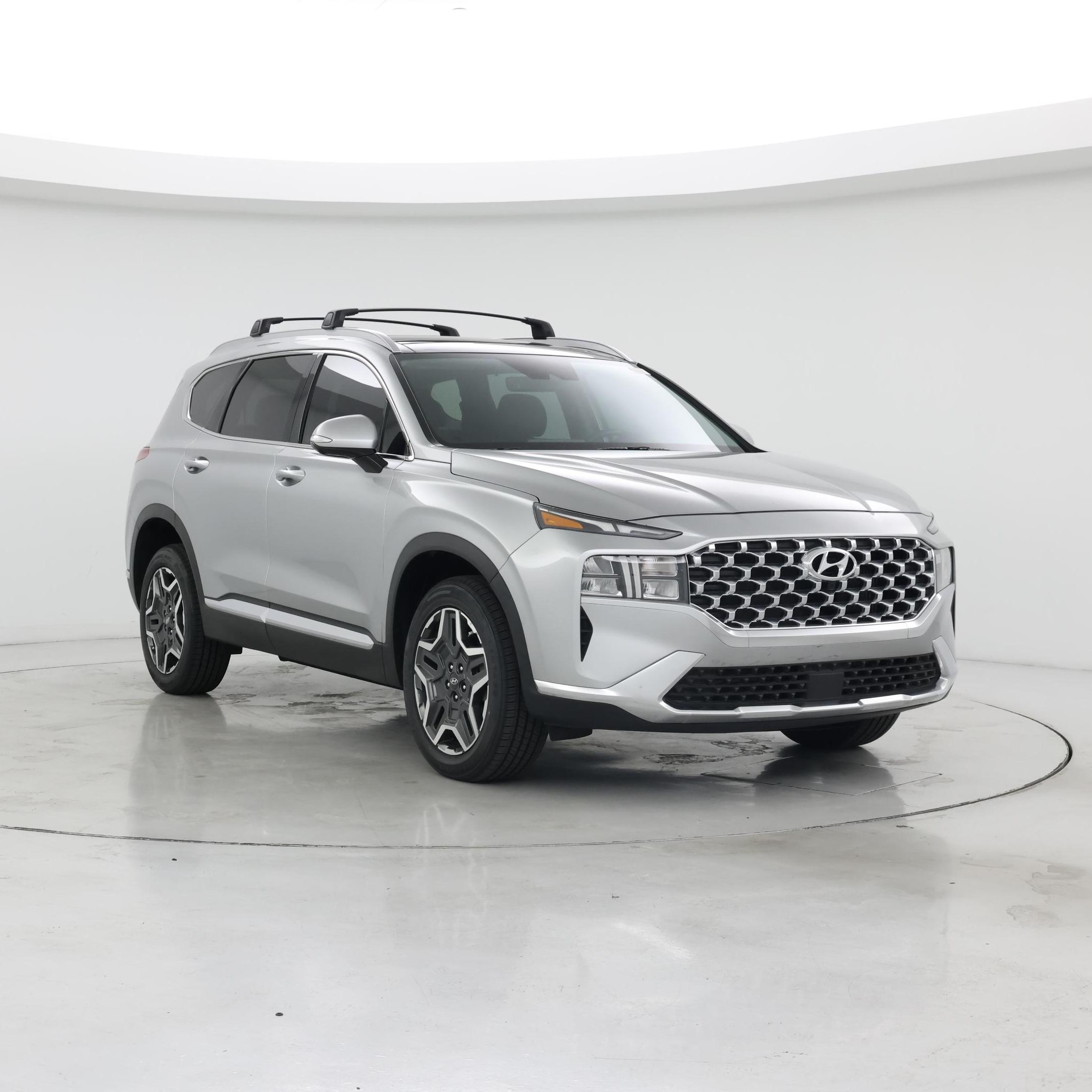 Silver 2023 Hyundai Santa Fe Hybrid SUV / Crossover All-Wheel Drive Automatic